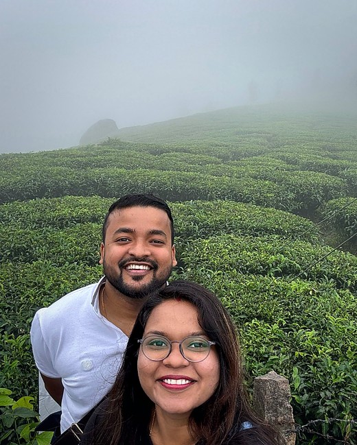 Subhramonyu Das and Flora Priyadarsini, co-founders of F & S Ventures